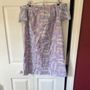 Vineyard Vines Pink and Blue Cotton Dress